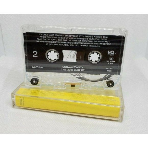 Conway Twitty: The Very Best of Cassette Tape Timeless Country Music Collection - Picture 4 of 5